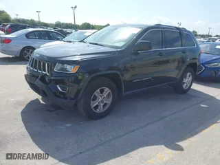 2014 Jeep Grand Cherokee Laredo with VIN 1C4RJEAG3EC182652, listed as a IAAI auction lot 41908481 with 164,080 mi miles. Bid and sale history available at carsss.com. Image 2.