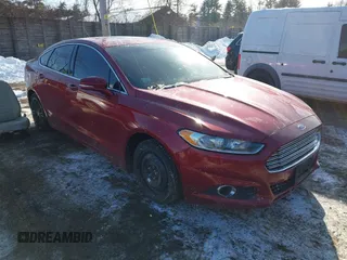 2016 Ford Fusion SE with VIN 3FA6P0HD3GR321785, listed as a IAAI auction lot 41386347 with 124,201 mi miles. Bid and sale history available at carsss.com. Image 1.