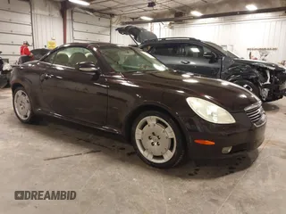 2005 Lexus SC with VIN JTHFN48Y950069904, listed as a IAAI auction lot 41804397 with 120,703 mi miles. Bid and sale history available at carsss.com. Image 1.