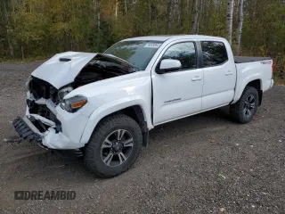2017 Toyota Tacoma SR5 with VIN 5TFCZ5AN0HX049504, listed as a Copart auction lot 76033064 with 148,330 mi miles and Salvage Title. Bid and sale history available at carsss.com. Image 1.