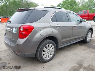 2011 Chevrolet Equinox LT w/2LT with VIN 2CNALPEC9B6469780, listed as a IAAI auction lot 42127506 with 201,537 mi miles. Bid and sale history available at carsss.com. Image 4.
