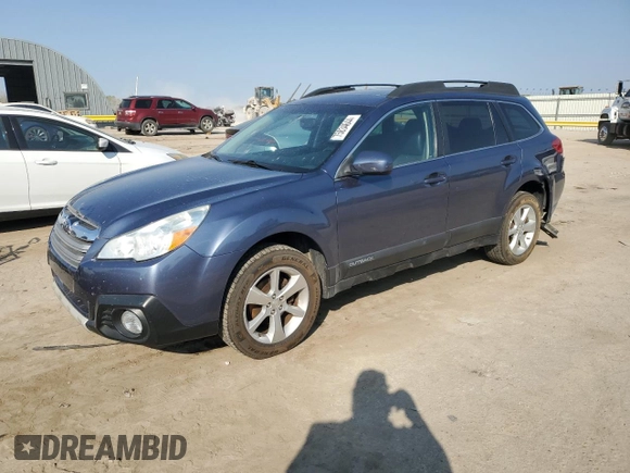 2013 Subaru Outback Limited with VIN 4S4BRBKC3D3244887, listed as a Copart auction lot 75834644 with 165,516 mi miles and Salvage title. Bid and sale history available at DreamBid. Image 1.