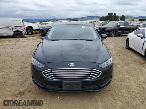 2017 Ford Fusion SE with VIN 3FA6P0H73HR195570, listed as a Copart auction lot 53659985 with 197,095 mi miles and Salvage Title. Bid and sale history available at carsss.com. Image 5.