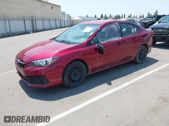 2023 Subaru Impreza with VIN 4S3GKAB68P3605540, listed as a IAAI auction lot 42720388 with 35,745 mi miles and . Bid and sale history available at DreamBid. Image 22.