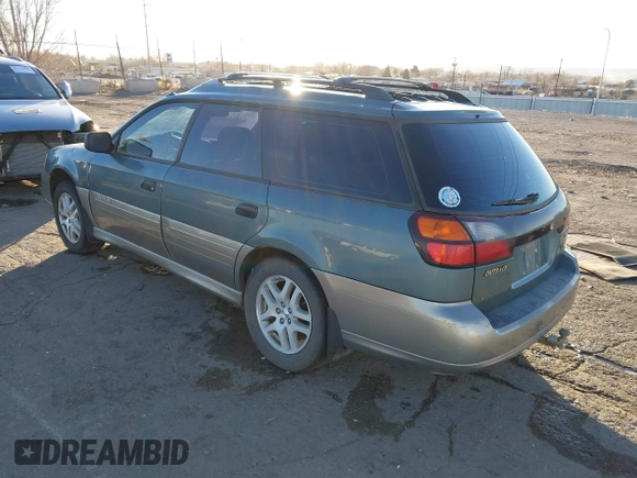 2000 Subaru Legacy Outback with VIN 4S3BH6757Y7615427, listed as a IAAI auction lot 41074549 with 311,078 mi miles and . Bid and sale history available at DreamBid. Image 3.