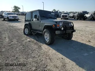 2003 Jeep Wrangler Rubicon with VIN 1J4FA69S73P339925, listed as a Copart auction lot 75341094 with Not provided miles and Salvage title. Bid and sale history available at DreamBid. Image 10.