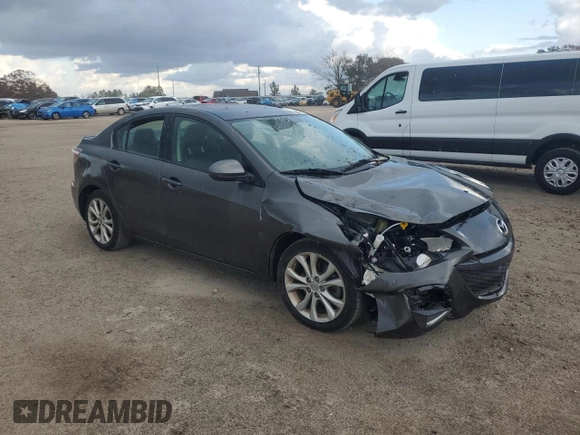 2011 Mazda 3 S Grand Touring with VIN JM1BL1W58B1472243, listed as a Copart auction lot 84862134 with 43,803 mi miles and Salvage Title. Bid and sale history available at DreamBid. Image 4.