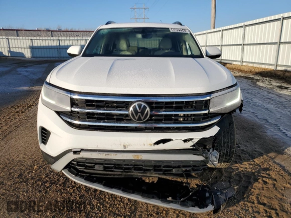 2022 Volkswagen Atlas SE with VIN 1V2JP2CA5NC554171, listed as a Copart auction lot 46822345 with 60,907 mi miles and Clean title. Bid and sale history available at DreamBid. Image 5.