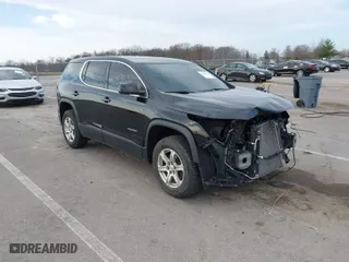 2017 GMC Acadia SLE with VIN 1GKKNKLA1HZ112974, listed as a IAAI auction lot 41783537 with 125,997 mi miles. Bid and sale history available at carsss.com. Image 1.