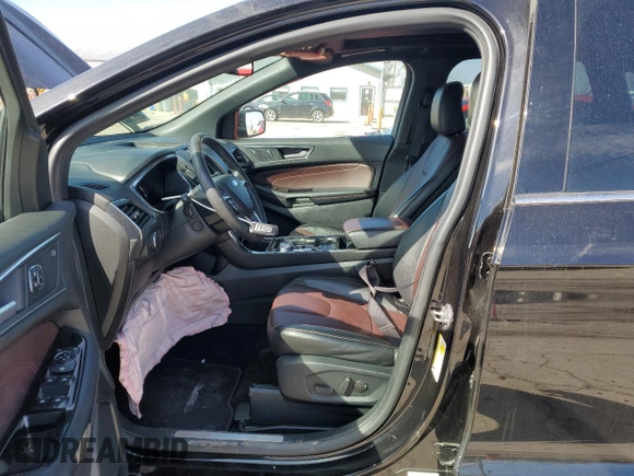 2020 Ford Edge Titanium with VIN 2FMPK4K99LBB44804, listed as a Copart auction lot 49007665 with 63,213 mi miles and Salvage Title. Bid and sale history available at carsss.com. Image 7.