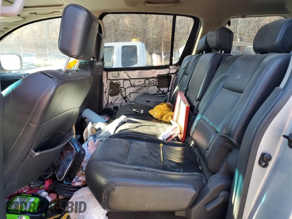 2004 Infiniti QX56 with VIN 5N3AA08CX4N806343, listed as a Copart auction lot 78812934 with 0 mi miles and Salvage Title. Bid and sale history available at carsss.com. Image 11.
