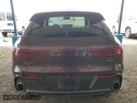 2023 Genesis GV70 2.5T с VIN KMUMADTB5PU126499, выставлен на аукционе Copart как лот 56690855 с пробегом 39 751 миль миль и Чистый • Clean title. История ставок и продаж доступна на DreamBid. Изображение 6.