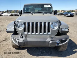 2020 Jeep Wrangler Unlimited Sahara with VIN 1C4HJXEG2LW329752, listed as a Copart auction lot 68563674 with 40,922 mi miles and Salvage Title. Bid and sale history available at carsss.com. Image 5.