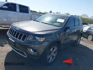 2016 Jeep Grand Cherokee Limited 75th Anniversary with VIN 1C4RJFBG0GC359648, listed as a IAAI auction lot 41984015 with 126,159 mi miles and . Bid and sale history available at DreamBid. Image 6.