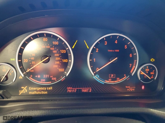 2017 BMW X4 xDrive28i with VIN 5UXXW3C35H0T80368, listed as a Copart auction lot 69064122 with 76,117 mi miles. Bid and sale history available at carsss.com. Image 9.