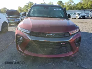 2022 Chevrolet TrailBlazer RS with VIN KL79MUSL1NB058377, listed as a Copart auction lot 69663324 with Not Provided miles and Salvage Title. Bid and sale history available at DreamBid. Image 5.