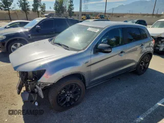 2018 Mitsubishi Outlander ES with VIN JA4AP3AU4JZ030869, listed as a Copart auction lot 63503355 with 58,564 mi miles and Salvage title. Bid and sale history available at DreamBid. Image 1.