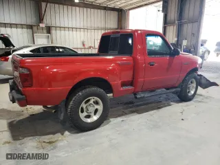 2002 Ford Ranger XL with VIN 1FTYR11U62PA10767, listed as a Copart auction lot 85024224 with 186,312 mi miles and Salvage Title. Bid and sale history available at carsss.com. Image 3.