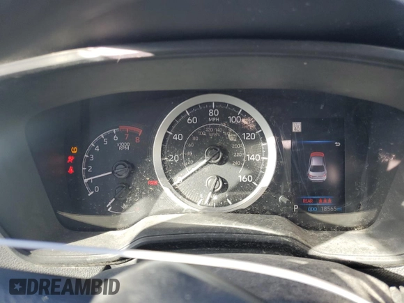 2021 Toyota Corolla LE with VIN 5YFEPMAEXMP204612, listed as a Copart auction lot 49215284 with 18,565 mi miles and Salvage Title. Bid and sale history available at DreamBid. Image 9.