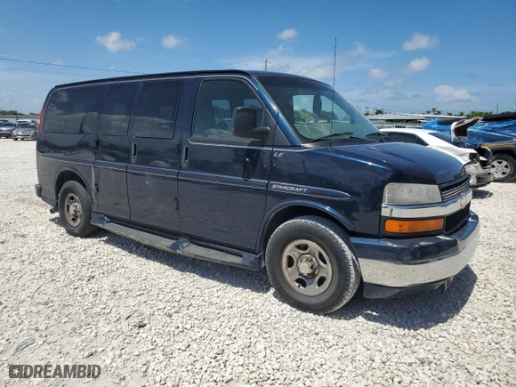 2007 Chevrolet Express Cargo Van YF7 Upfitter with VIN 1GBFG15T871193814, listed as a Copart auction lot 63169454 with 150,869 mi miles and Clean Title. Bid and sale history available at carsss.com. Image 4.