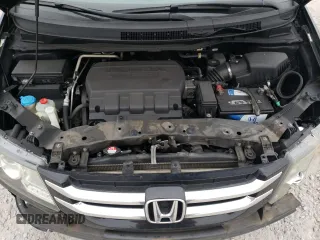 2014 Honda Odyssey EX-L with VIN 5FNRL5H65EB061079, listed as a Copart auction lot 48259855 with 126,498 mi miles and Salvage Title. Bid and sale history available at DreamBid. Image 13.