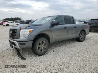 2024 Nissan Titan SV with VIN 1N6AA1EE5RN109336, listed as a Copart auction lot 51189775 with 24,894 mi miles and Salvage Title. Bid and sale history available at carsss.com. Image 1.
