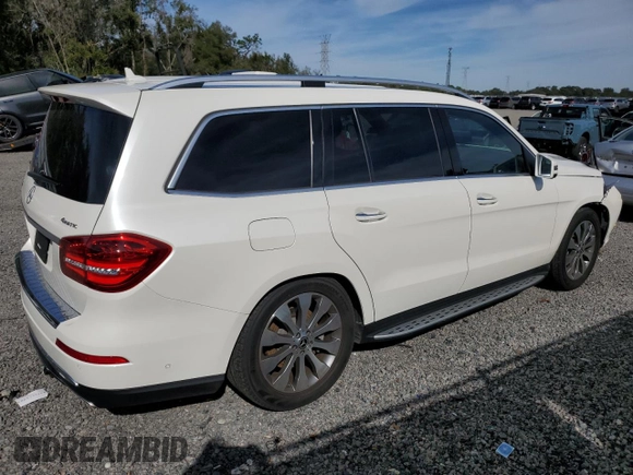 2019 Mercedes-Benz GLS 450 with VIN 4JGDF6EE5KB221040, listed as a Copart auction lot 38169664 with 39,890 mi miles and . Bid and sale history available at DreamBid. Image 3.