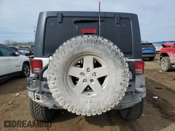 2011 Jeep Wrangler Unlimited Rubicon with VIN 1J4BA6H1XBL571187, listed as a Copart auction lot 54412505 with 83,819 mi miles and Clean title. Bid and sale history available at DreamBid. Image 6.