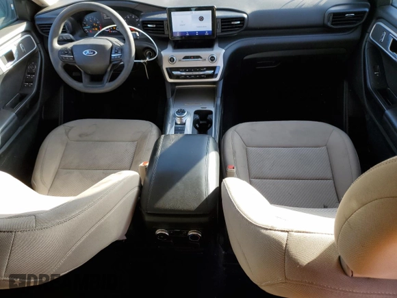 2021 Ford Explorer with VIN 1FMSK7BH4MGB64181, listed as a Copart auction lot 42356395 with 48,176 mi miles and Salvage title. Bid and sale history available at DreamBid. Image 8.
