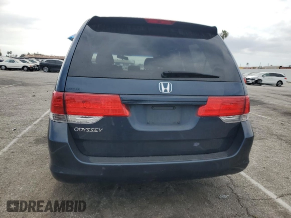 2010 Honda Odyssey EX with VIN 5FNRL3H46AB105054, listed as a Copart auction lot 56710665 with 118,156 mi miles and Salvage title. Bid and sale history available at DreamBid. Image 6.