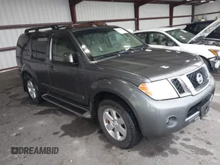 2008 Nissan Pathfinder LE z VIN 5N1AR18U78C603136, wystawiony jako IAAI lot #42439198 z przebiegiem 140 036 mil mil oraz . Historia ofert i sprzedaży dostępna na DreamBid. Obrazek 1.