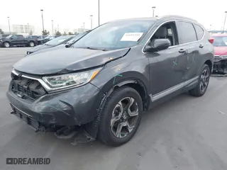 2019 Honda CR-V Touring with VIN 7FARW1H92KE014019, listed as a IAAI auction lot 41691555 with 32,635 mi miles. Bid and sale history available at carsss.com. Image 17.