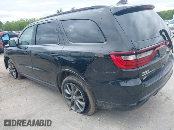 2018 Dodge Durango GT with VIN 1C4RDJDG1JC386842, listed as a IAAI auction lot 42281188 with 49,691 mi miles and . Bid and sale history available at DreamBid. Image 3.