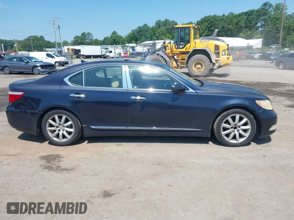 2008 Lexus LS 460 with VIN JTHBL46F385055817, listed as a IAAI auction lot 42668757 with 220,389 mi miles and . Bid and sale history available at DreamBid. Image 13.