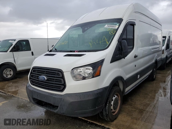 2019 Ford Transit с VIN 1FTYR3XM8KKA82456, выставлен на аукционе Copart как лот 75088664 с пробегом Не указан миль и Списание • Salvage title. История ставок и продаж доступна на DreamBid. Изображение 1.