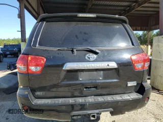 2014 Toyota Sequoia Limited with VIN 5TDKY5G17ES053201, listed as a Copart auction lot 76120664 with 0 mi miles and Salvage Title. Bid and sale history available at carsss.com. Image 6.