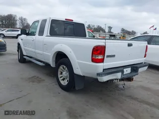 2008 Ford Ranger XLT with VIN 1FTYR44U08PA20295, listed as a IAAI auction lot 41669230 with 65,184 mi miles. Bid and sale history available at carsss.com. Image 3.
