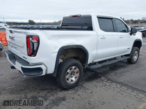 2021 GMC Sierra 1500 AT4 with VIN 1GTP9EEL1MZ425426, listed as a IAAI auction lot 41545890 with 51,298 mi miles. Bid and sale history available at carsss.com. Image 4.