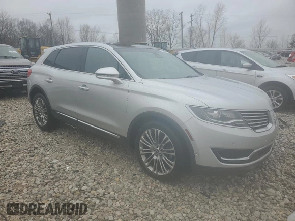 2017 Lincoln MKX Reserve with VIN 2LMPJ6LP0HBL19173, listed as a Copart auction lot 51507575 with 107,592 mi miles and Clean Title. Bid and sale history available at carsss.com. Image 4.