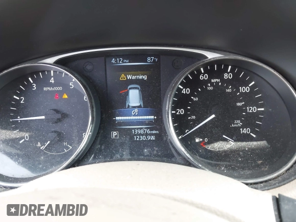2015 Nissan Rogue S with VIN KNMAT2MT9FP527207, listed as a IAAI auction lot 41927365 with 139,876 mi miles and . Bid and sale history available at DreamBid. Image 7.