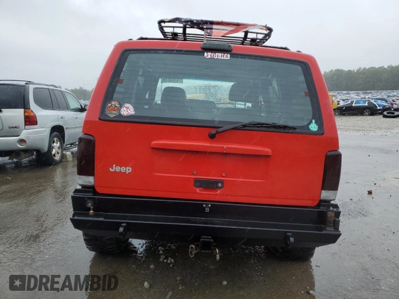 1997 Jeep Cherokee Country with VIN 1J4FJ78SXVL519546, listed as a Copart auction lot 73393874 with 193,127 mi miles and Salvage Title. Bid and sale history available at carsss.com. Image 6.