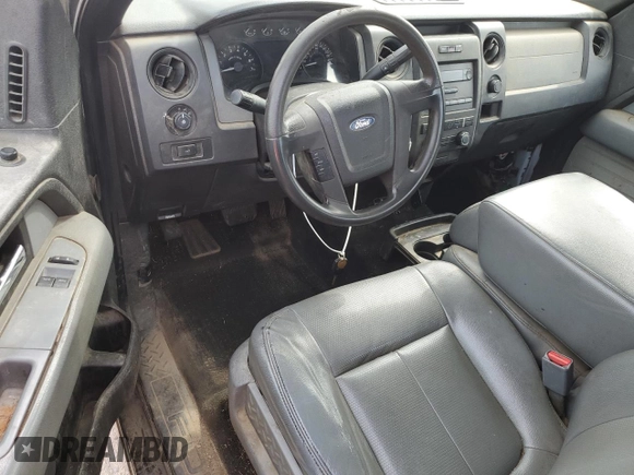 2012 Ford F-150 XL with VIN 1FTMF1CF9CFB58814, listed as a Copart auction lot 55185625 with 61,530 mi miles and Clean title. Bid and sale history available at DreamBid. Image 8.