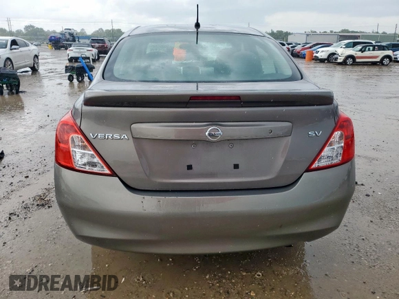 2017 Nissan Versa SV with VIN 3N1CN7AP4HK429118, listed as a Copart auction lot 60467475 with 130,154 mi miles and Salvage title. Bid and sale history available at DreamBid. Image 6.