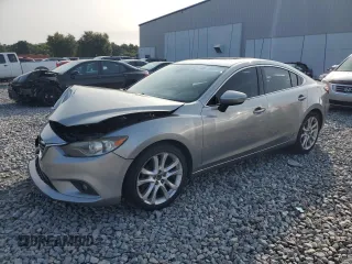 2015 Mazda 6 i Grand Touring с VIN JM1GJ1W60F1163442, выставлен на аукционе Copart как лот 58897745 с пробегом 120 898 миль миль и Списание • Salvage title. История ставок и продаж доступна на DreamBid. Изображение 1.