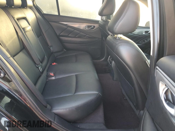 2015 Infiniti Q50 Premium with VIN JN1BV7AR1FM411069, listed as a Copart auction lot 54003945 with 118,888 mi miles and Salvage Title. Bid and sale history available at carsss.com. Image 10.