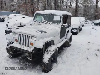 1993 Jeep Wrangler with VIN 1J4FY29S8PP250438, listed as a IAAI auction lot 41552113 with 158,020 mi miles. Bid and sale history available at carsss.com. Image 2.