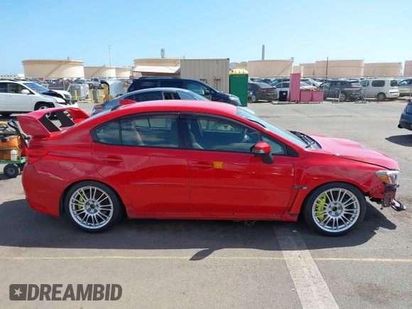 2018 Subaru WRX STI with VIN JF1VA2M65J9814113, listed as a IAAI auction lot 41754428 with Not Provided miles. Bid and sale history available at carsss.com. Image 13.