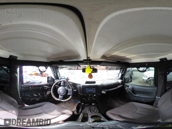 2014 Jeep Wrangler Unlimited Rubicon X with VIN 1C4HJWFG3EL274905, listed as a IAAI auction lot 41512631 with 123,961 mi miles and . Bid and sale history available at DreamBid. Image 19.