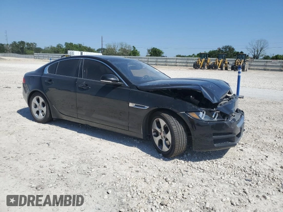 2017 Jaguar XE 25t with VIN SAJAR4BG6HA963018, listed as a Copart auction lot 52345325 with 107,626 mi miles and Salvage Title. Bid and sale history available at DreamBid. Image 4.