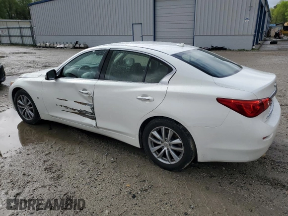 2015 Infiniti Q50 Premium with VIN JN1BV7AP0FM330725, listed as a Copart auction lot 51735085 with 189,480 mi miles and Clean Title. Bid and sale history available at carsss.com. Image 2.